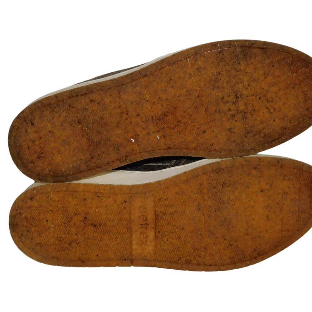 Aetrex Women's Metallic Bronze Slip-On Sneakers - Picture 9 of 10